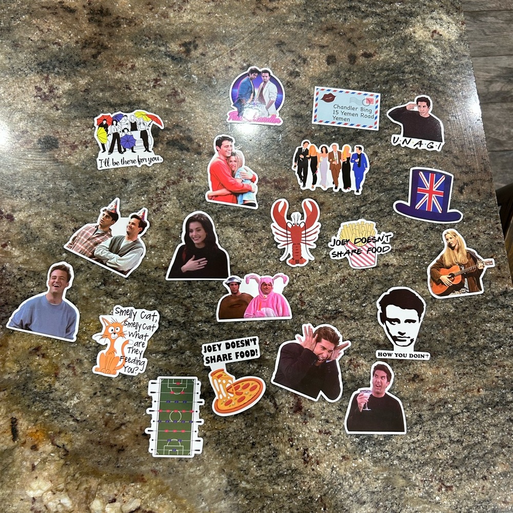 Lot of “Friends” stickers